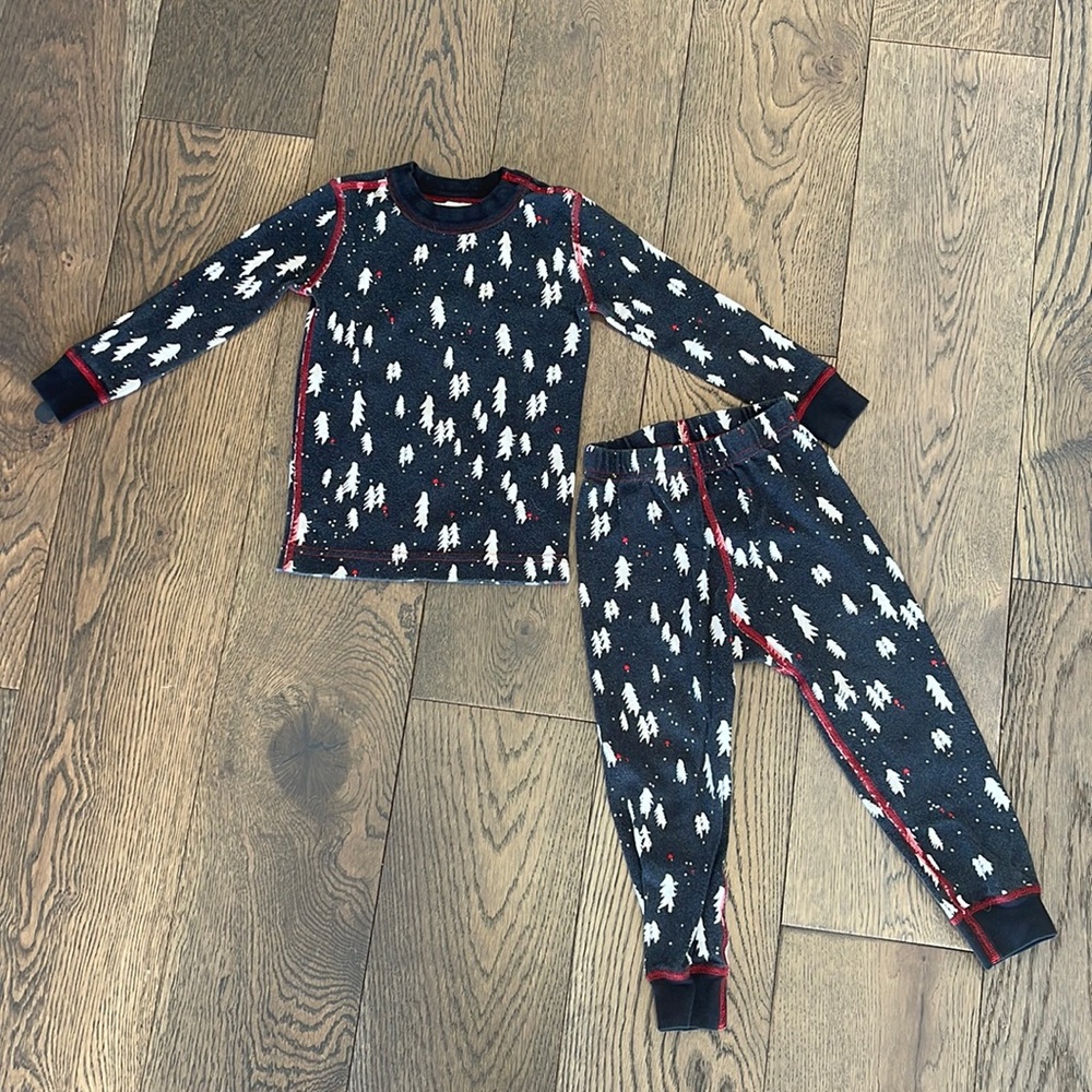 Hanna Andersson long john pajamas, 3T (90cm)